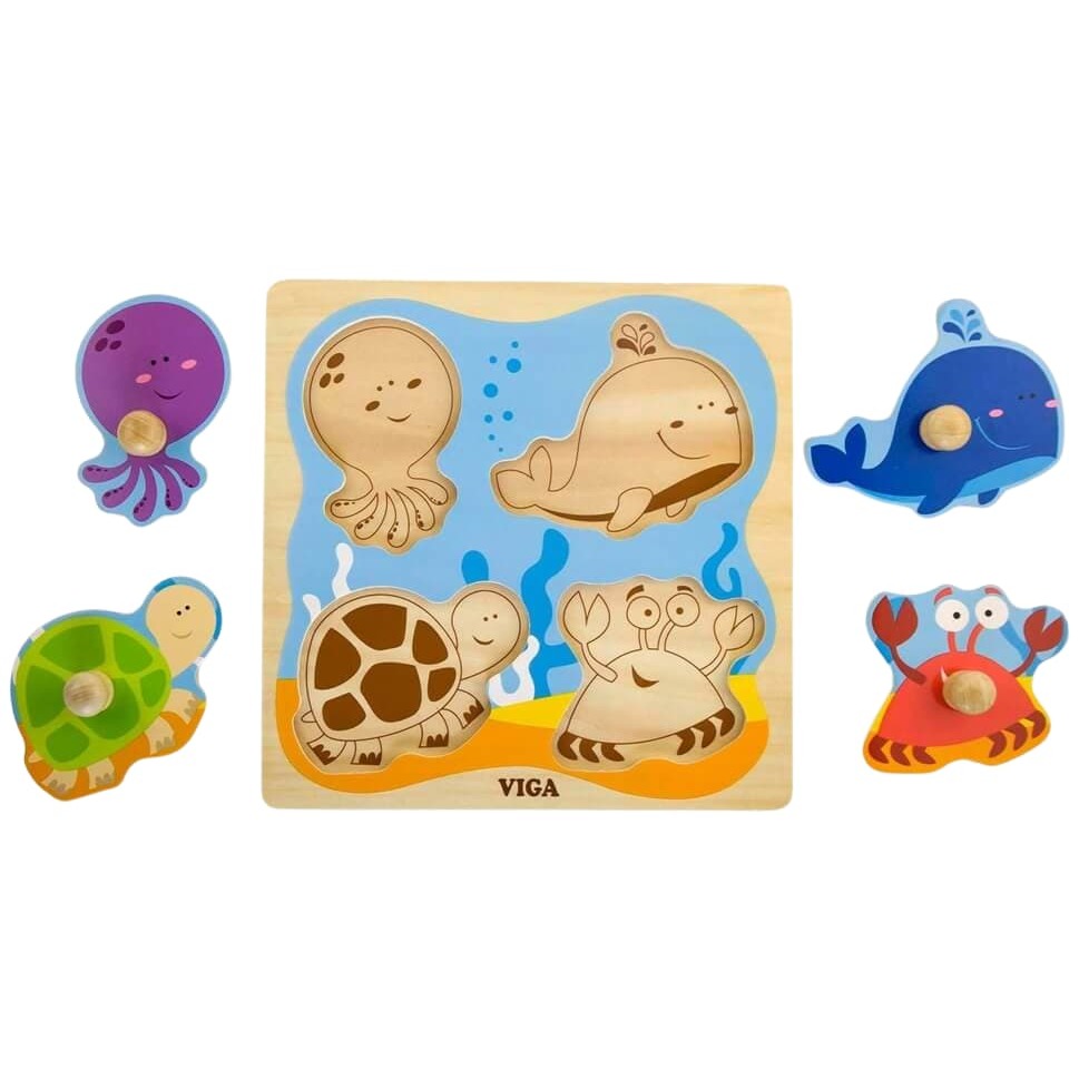 ocean puzzle knobs