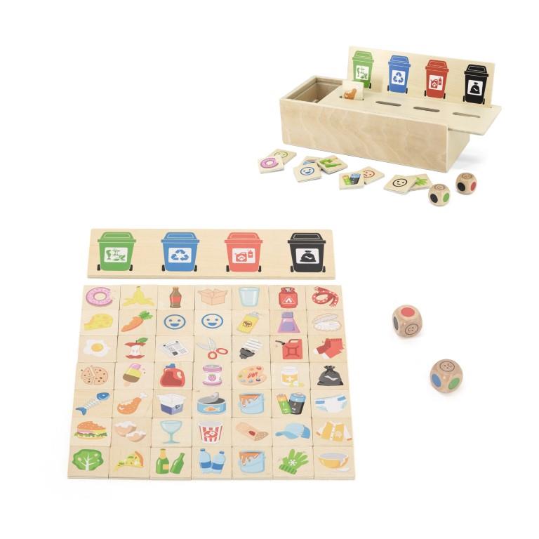 Viga Waste Sorting Bin Game Pieces Viga Waste Sorting Bin Game Pieces