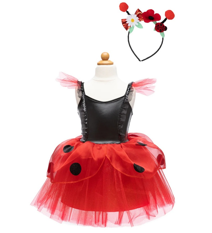 ladybug dress and headband costume ladybug dress and headband costume