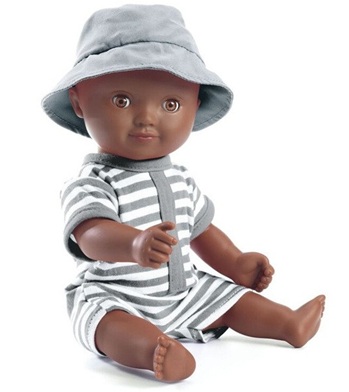 Djeco Baby Boy Samra Pomea Hard Body Doll