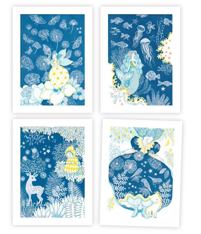 Djeco Au Clair De La Lune Cyanotype Workshop Djeco Au Clair De La Lune Cyanotype Workshop