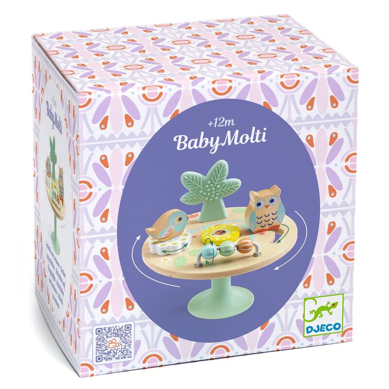 Djeco BabyMolti Rotating Activity Toy Box