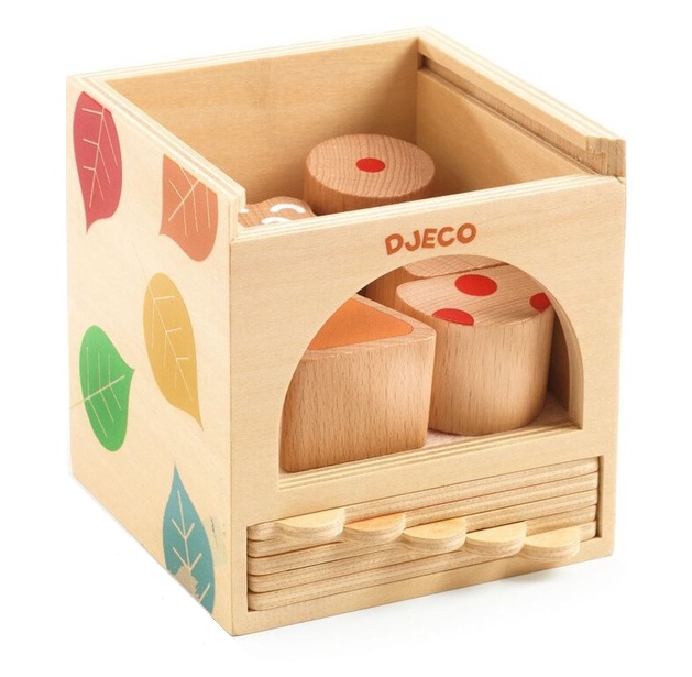 Djeco Mini Cube Animal Shape Sorter 2 Djeco Mini Cube Animal Shape Sorter 2