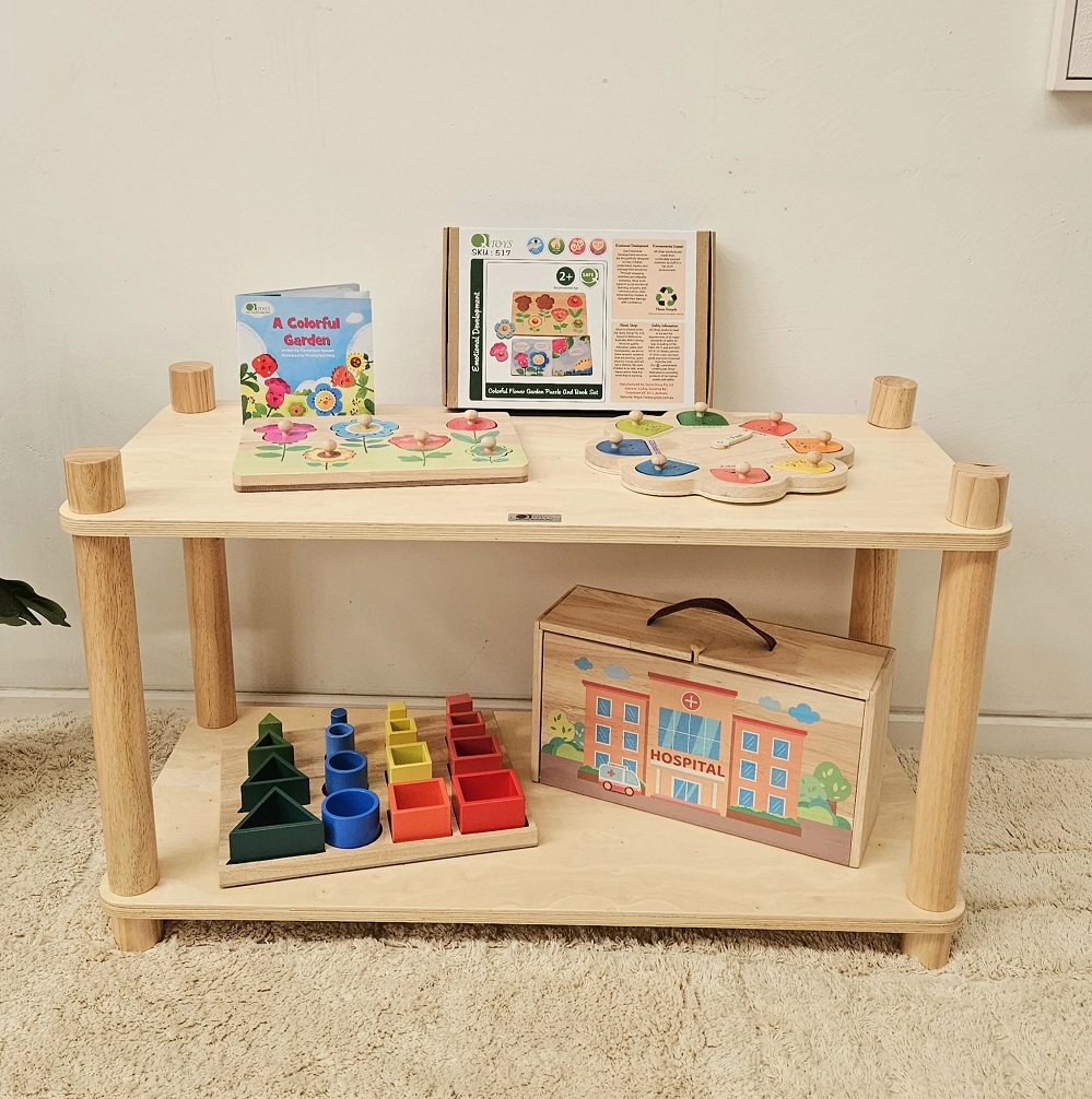 montessori 2 level bookshelf montessori 2 level bookshelf