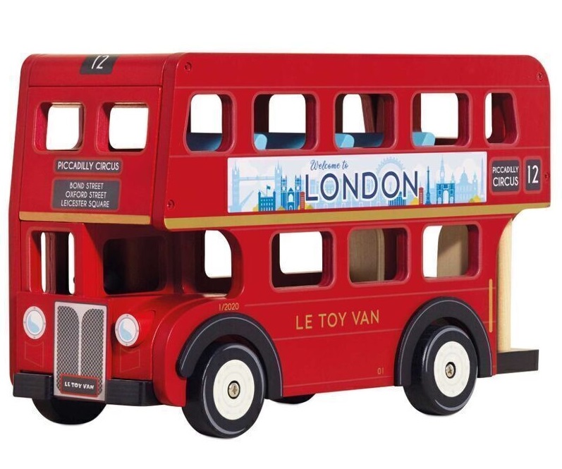 Le Toy Van London Wooden Bus