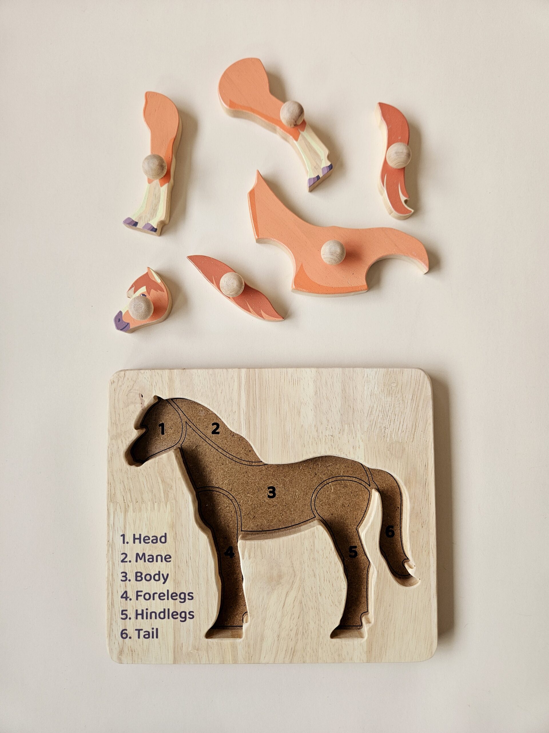 Qtoys Horse Knob Puzzle 1