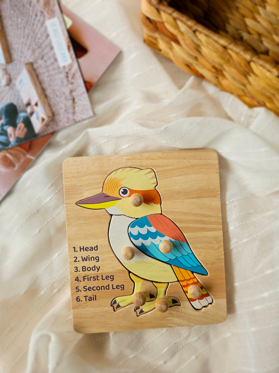 Qtoys Kookaburra Knob Puzzle 3