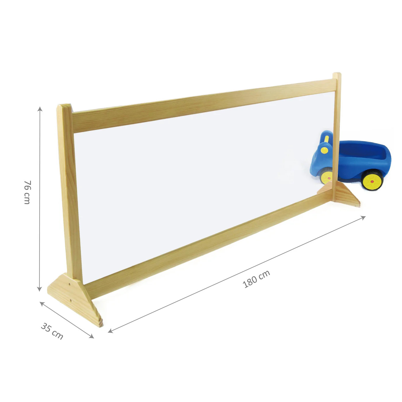 Early Learning Transparent Space Divider size