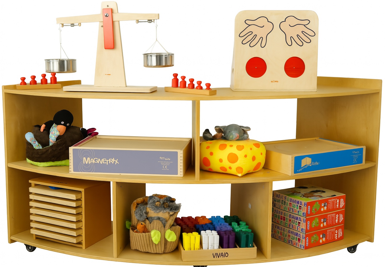 vivaio open shelf and room divider