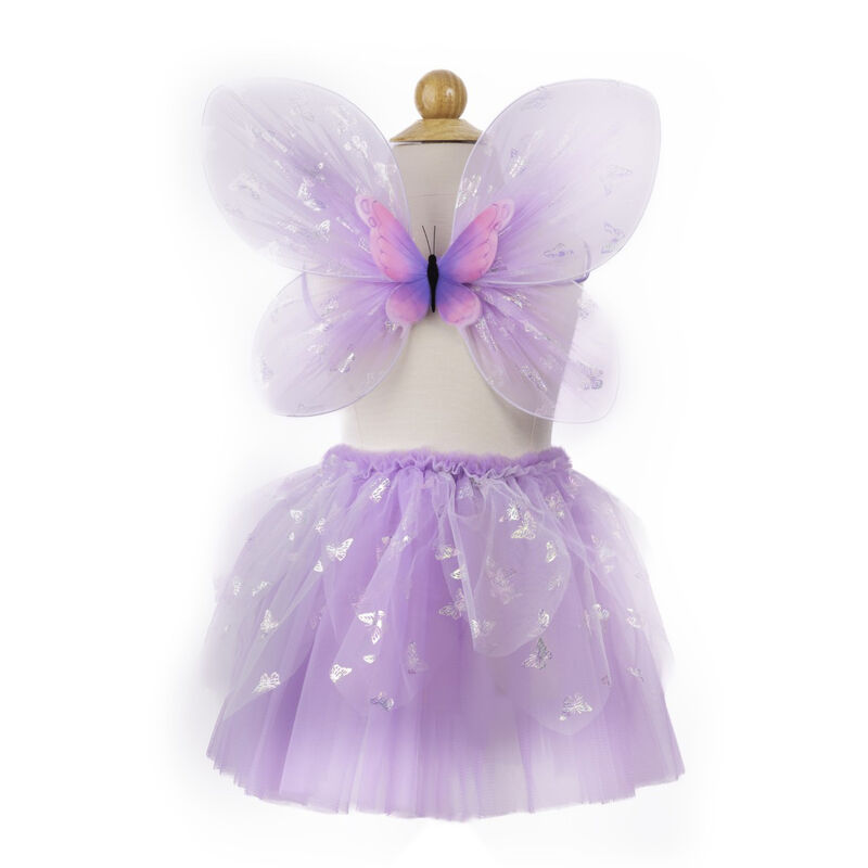 Lilac Flutter Butterfly Skirt & Wings Costume