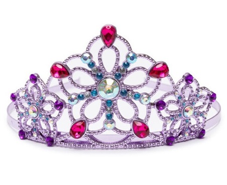 purple kids tiara