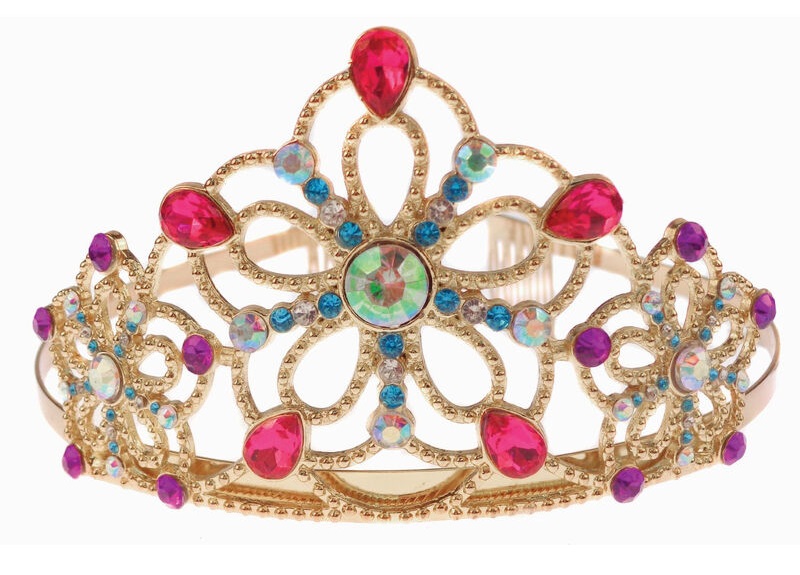 Great Pretenders Bejewelled Tiara Gold