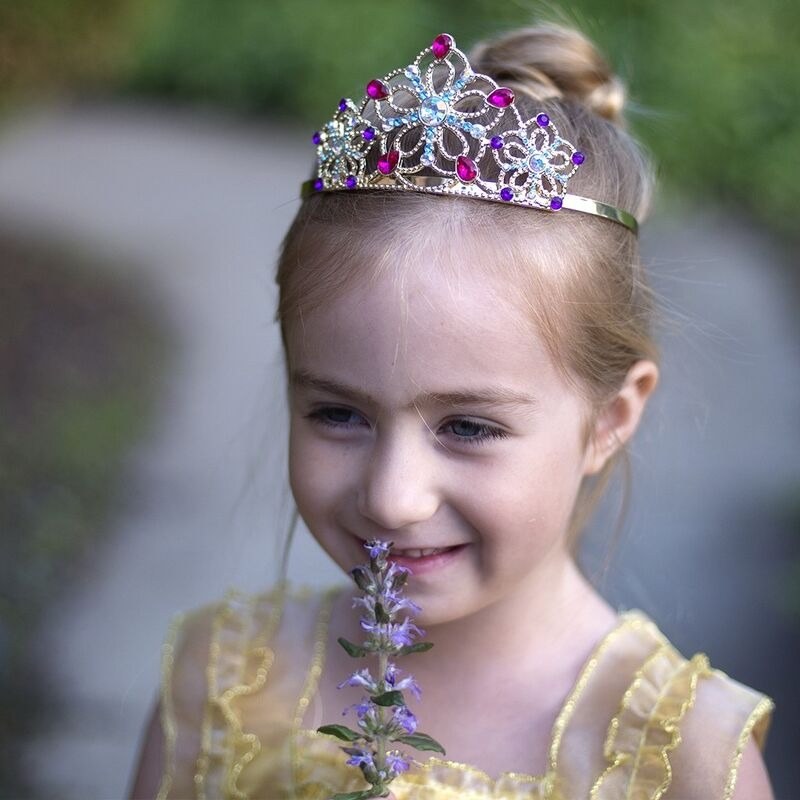 Great Pretenders Bejewelled Tiara Gold - image 2