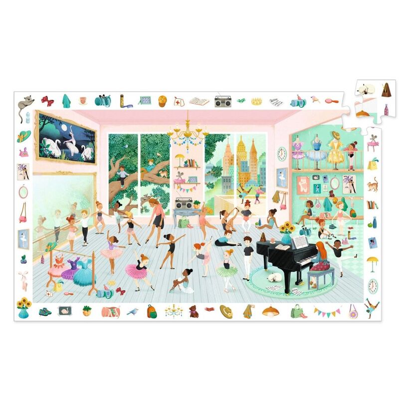 Djeco The Dance School 100pc Observation Puzzle