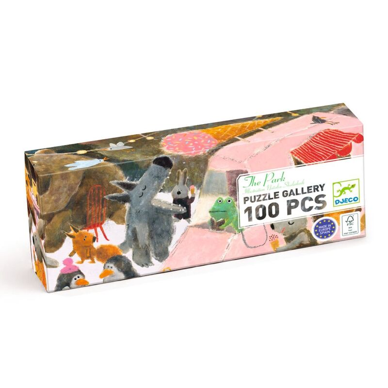  Djeco The Park 100pc Gallery Puzzle 