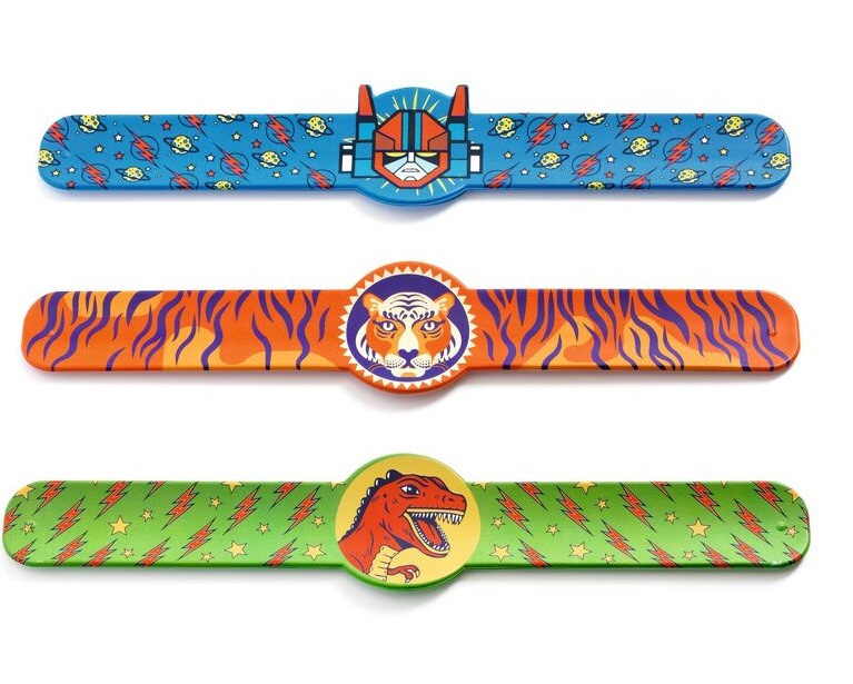 Djeco Robots, Dinos & Tigers Snap Bracelets Djeco Robots, Dinos & Tigers Snap Bracelets