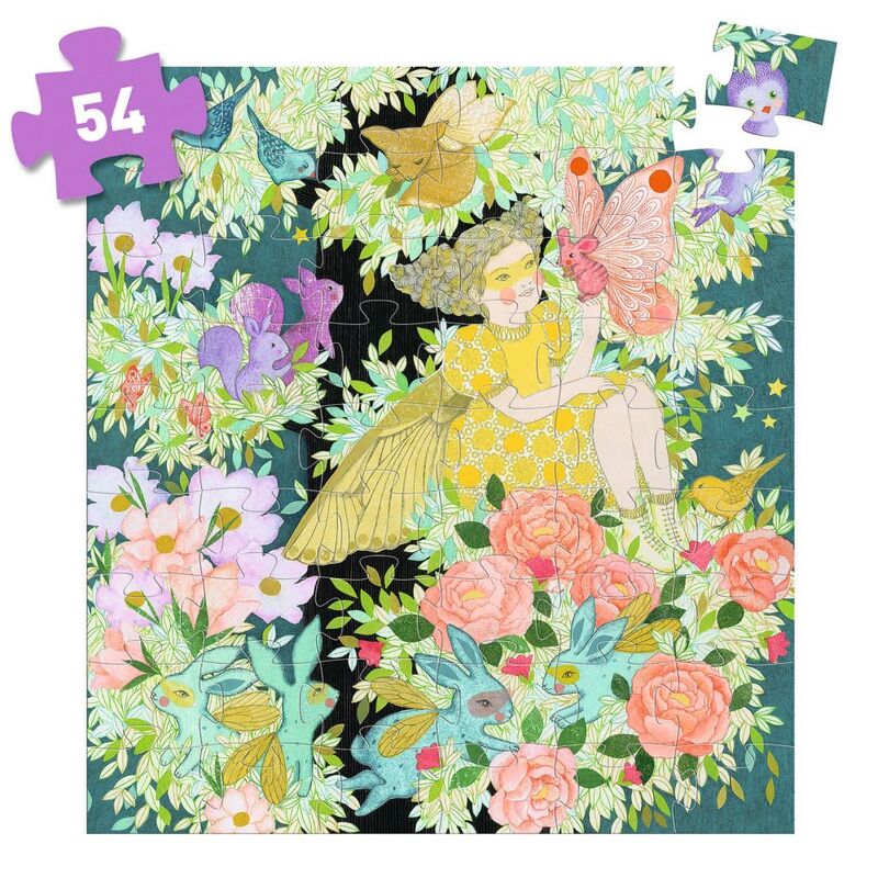 Djeco Flora's Tree 54pc Silhouette Puzzle 2
