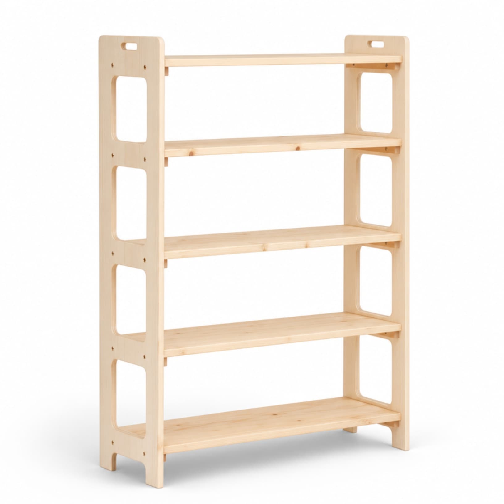 Qtoys Montessori 5 Tier Shelf 
