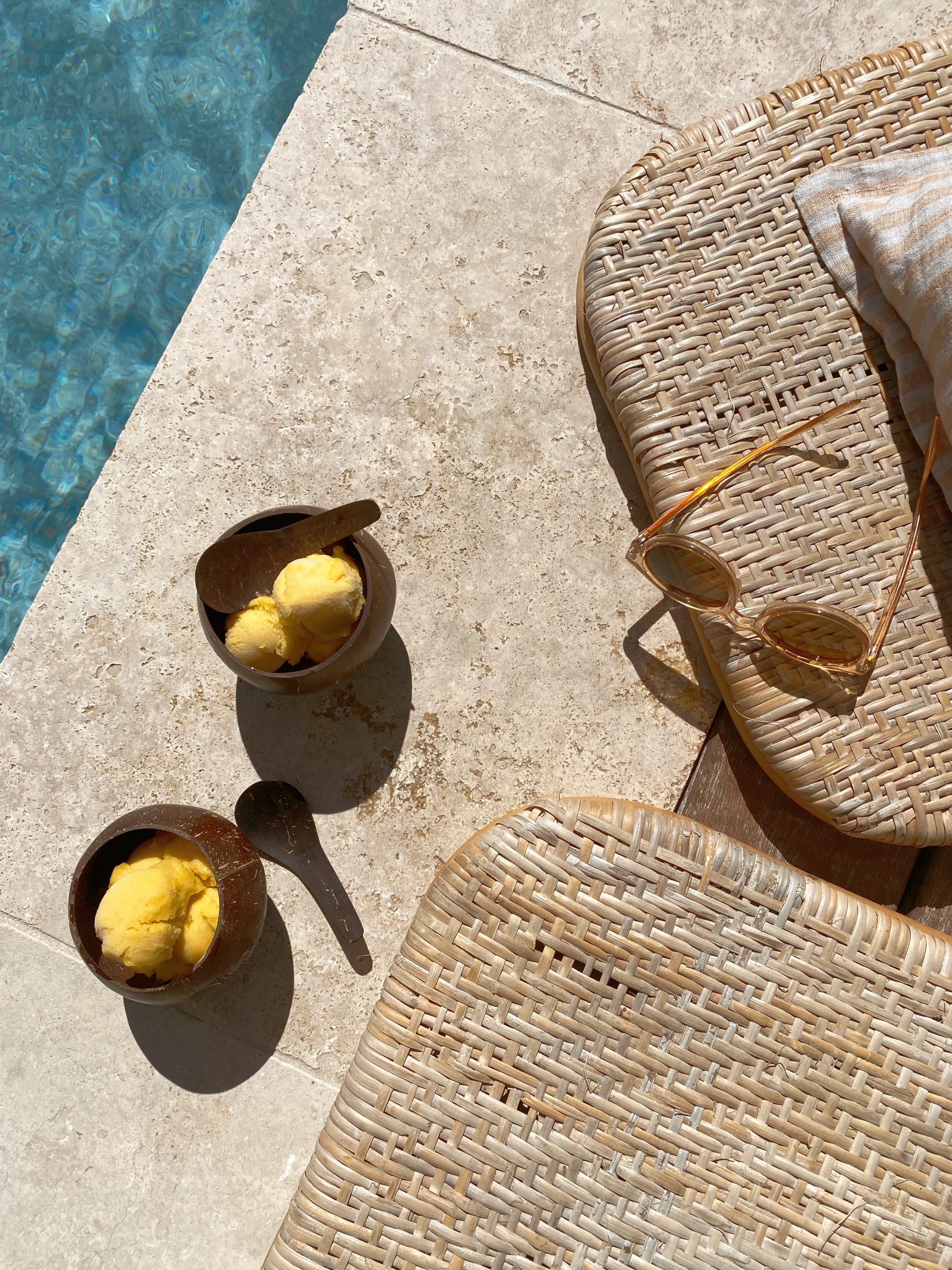 Coconut Ice Cream Cups