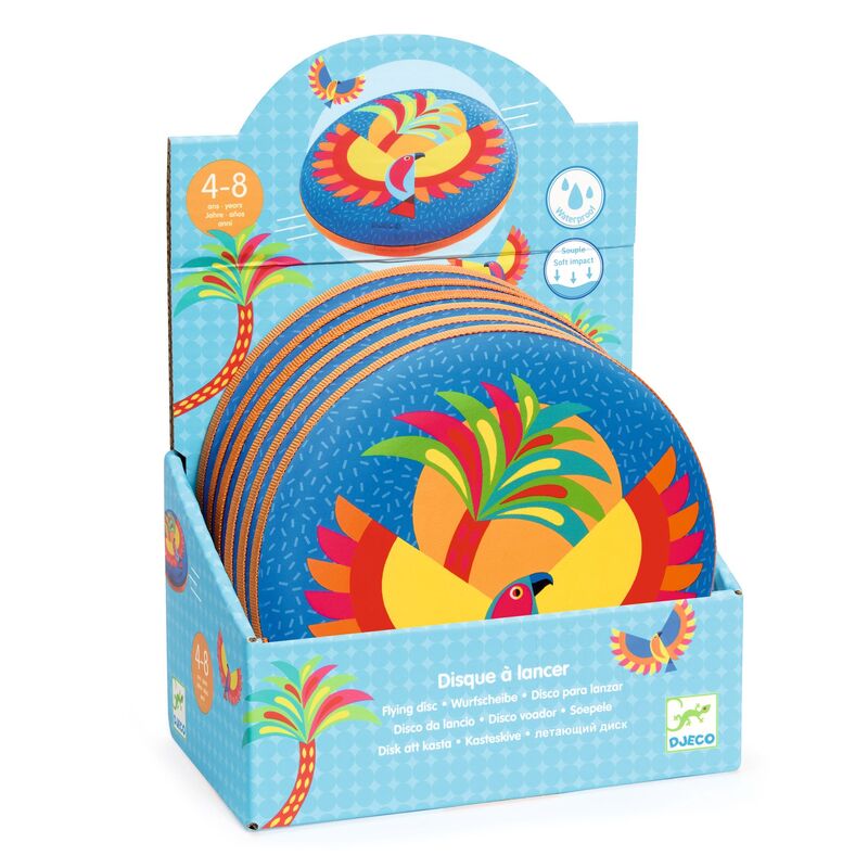 Djeco Flying Bird Frisbee 6pc