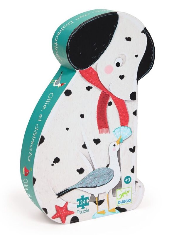 Djeco Ollie the Dalmatian 24pc Silhouette Puzzle
