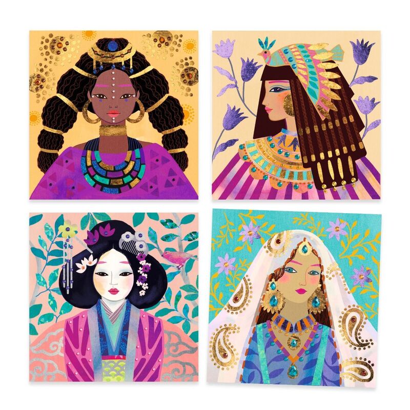 Djeco Precious Jewels Foil Pictures