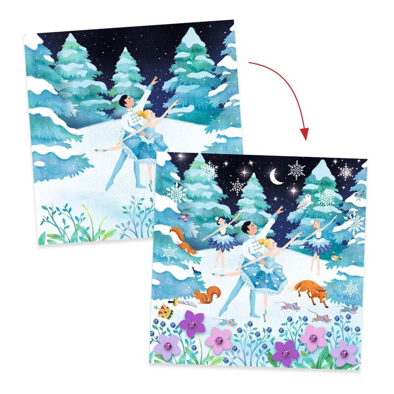 Djeco Nutcracker Fairytales to Decorate Decals 1