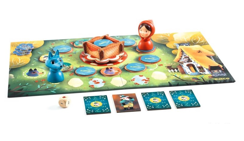 Djeco Redwoods Little Red Riding Hood Board Game