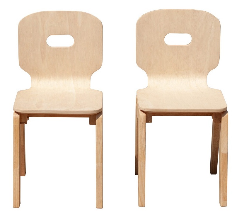 qtoys wooden kids amber chairs