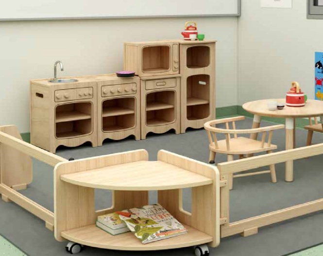 Toddler Play Natural Home Corner Kitchen Set Toddler Play Natural Home Corner Kitchen Set