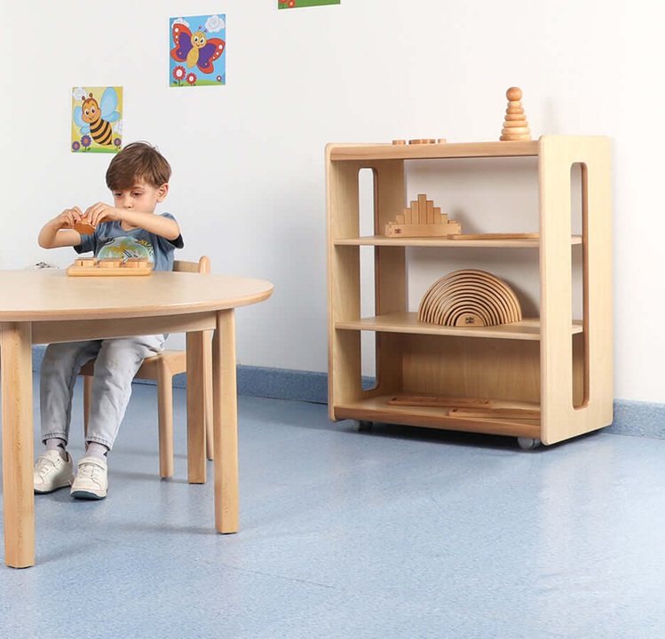 Harmony Ultimate Storage Shelf in classroom Harmony Ultimate Storage Shelf in classroom