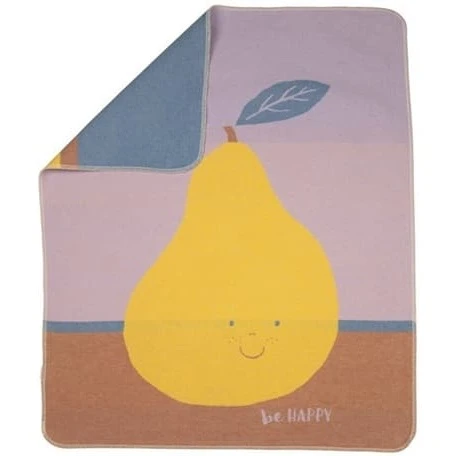 Violet Pear Bassinet Blanket