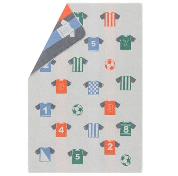 David Fussenegger Light Grey Soccer Jerseys Cot Blanket