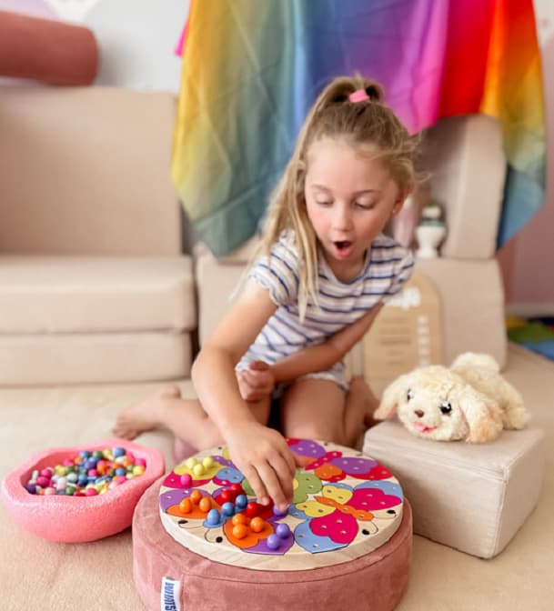 Butterfly Mandala Pegboard