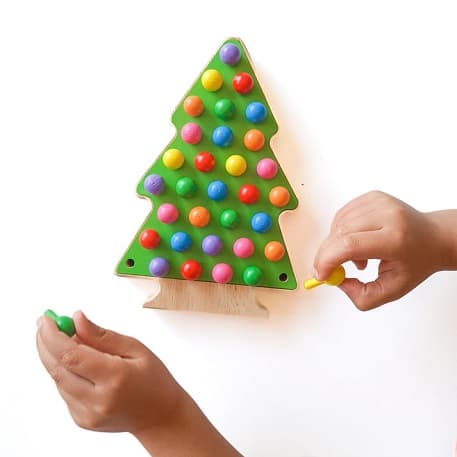 Christmas Tree Pegboard