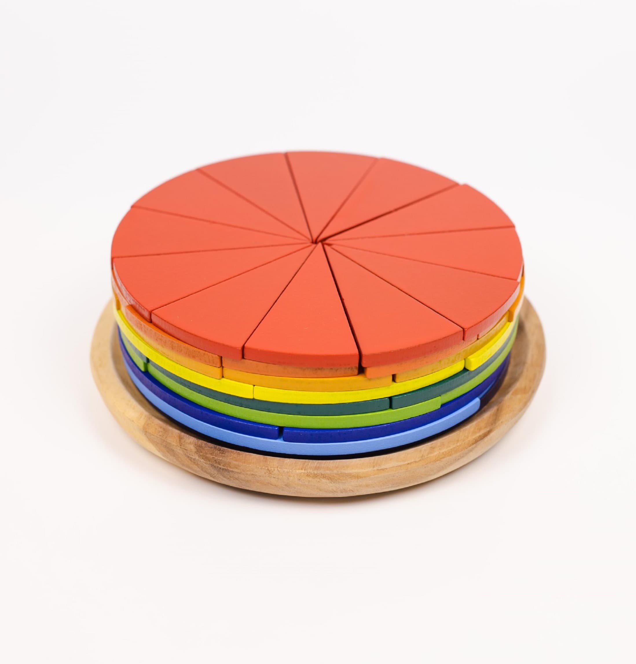 Circle Cake Fraction Circle Cake Fraction