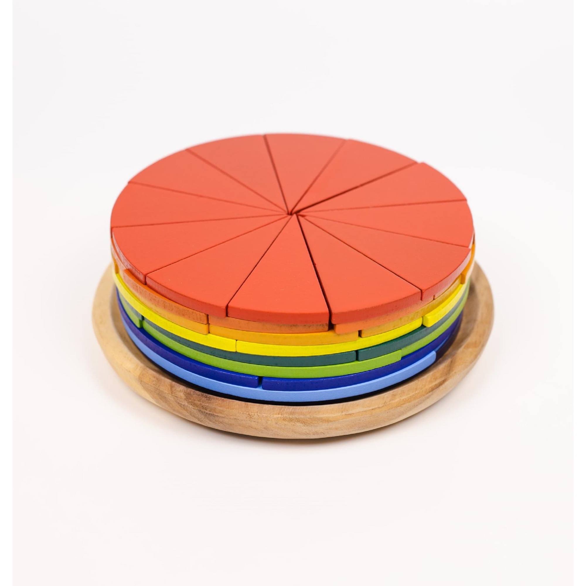 Circle Cake Fraction