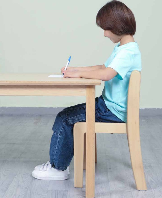 child at harmony table 