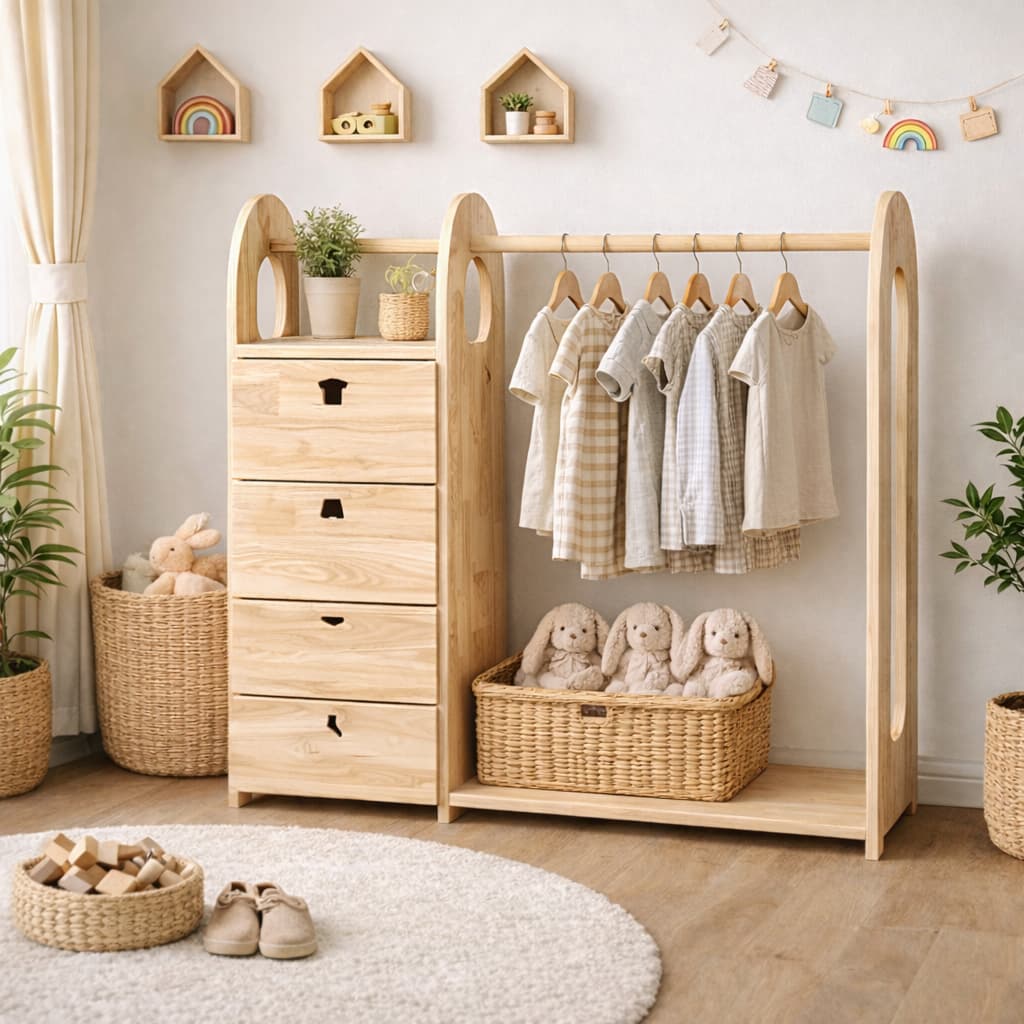 qtoys montessori wardrobe
