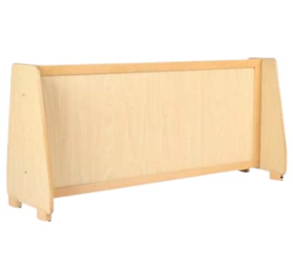wooden room divider for early learning