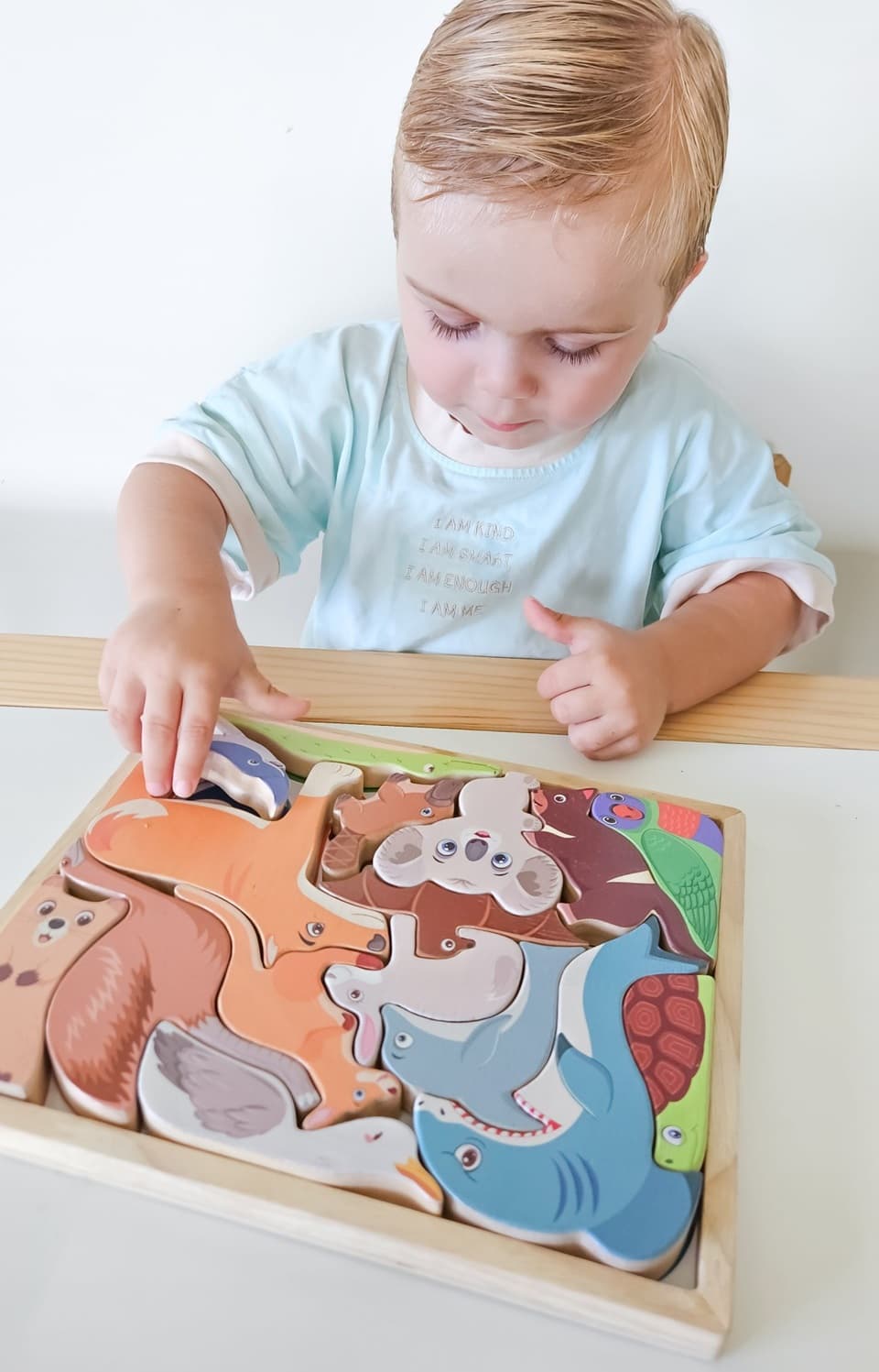 wooden australian animals puzzle
