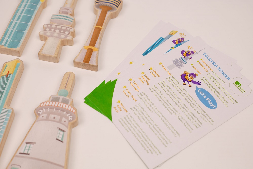 Australian Iconic buildings set of 5