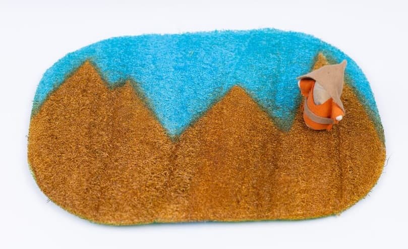 The Elements Layers Loofah Placemats Set of 3