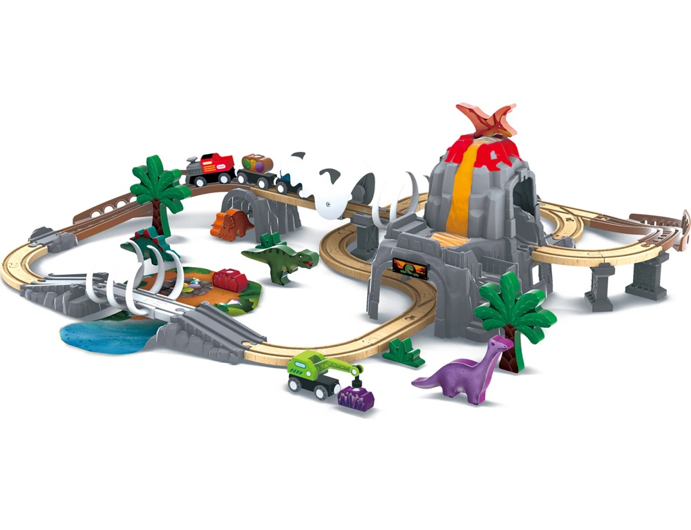Hape Dino Railway Adventure Set 