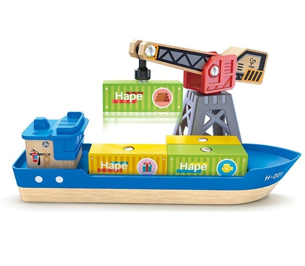 hape boat ship toy