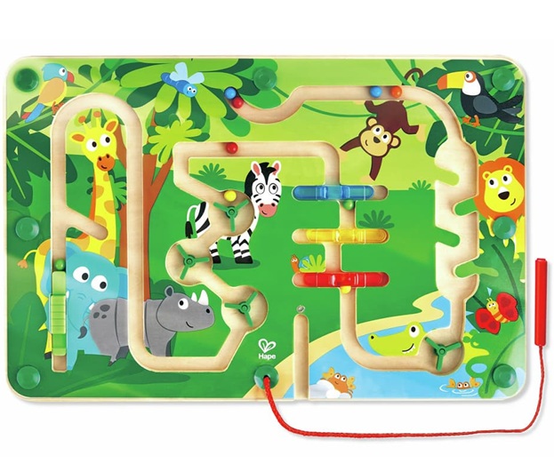 hape jungle magnetic maze