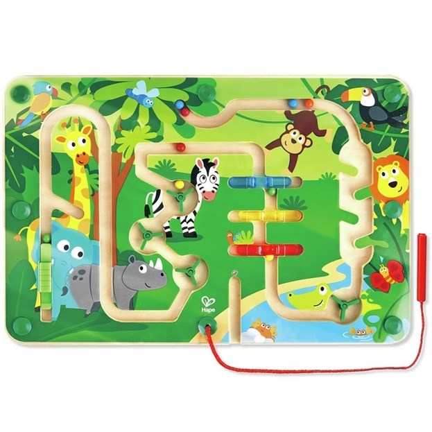 hape jungle magnetic maze