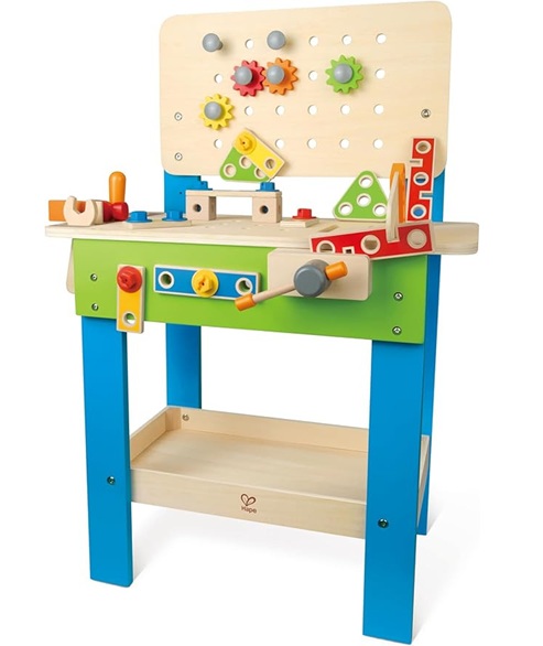 hape kids workbench station