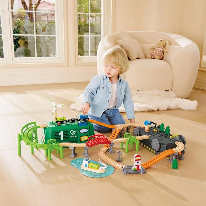 Hape Eco Energy Train Bucket Set 2