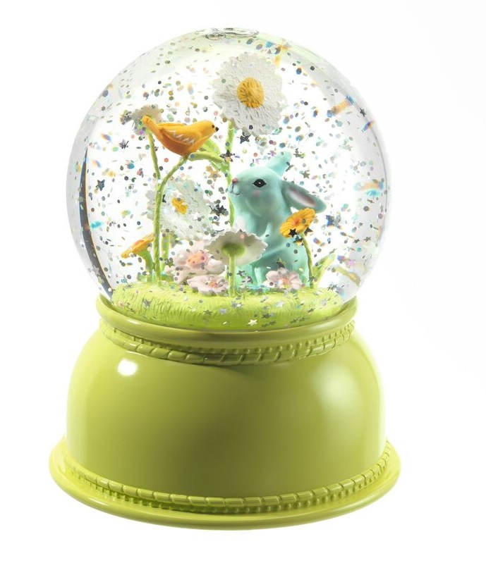 Djeco Rabbit Snow Globe Nightlight